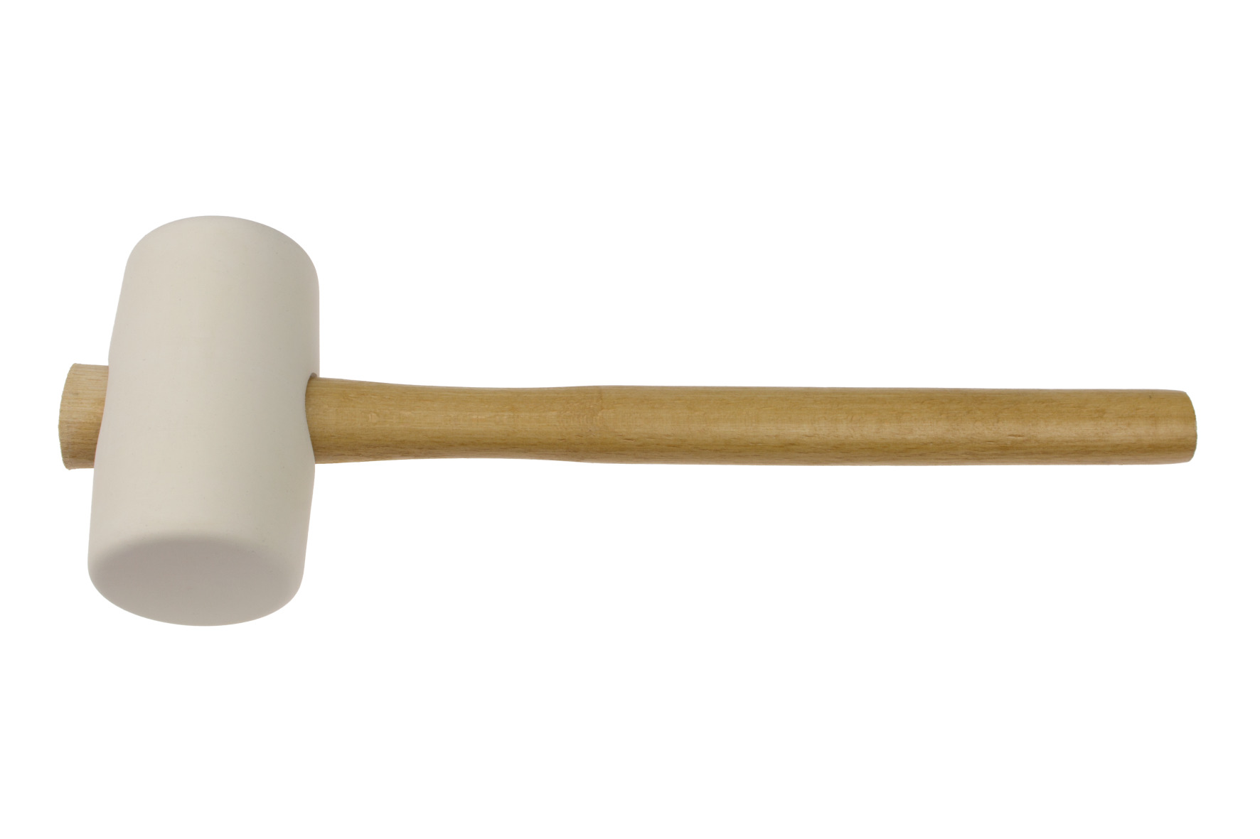 1007 Rubber mallet, white