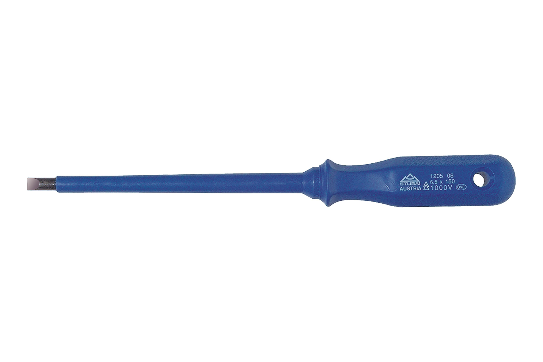 1205 Electricians screwdriver, shaft isolated