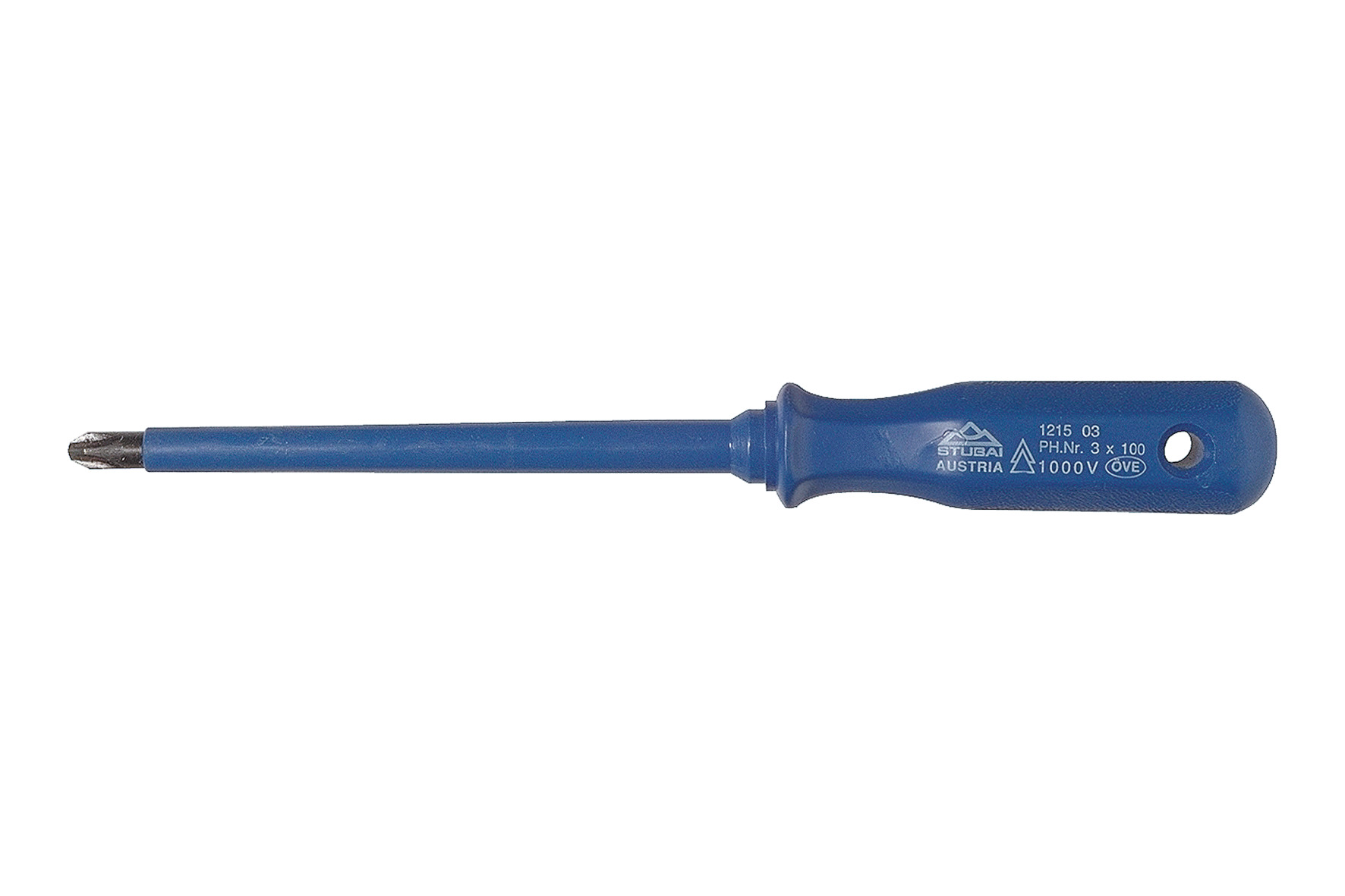 1215 Phillips screwdriver, shaft isolated