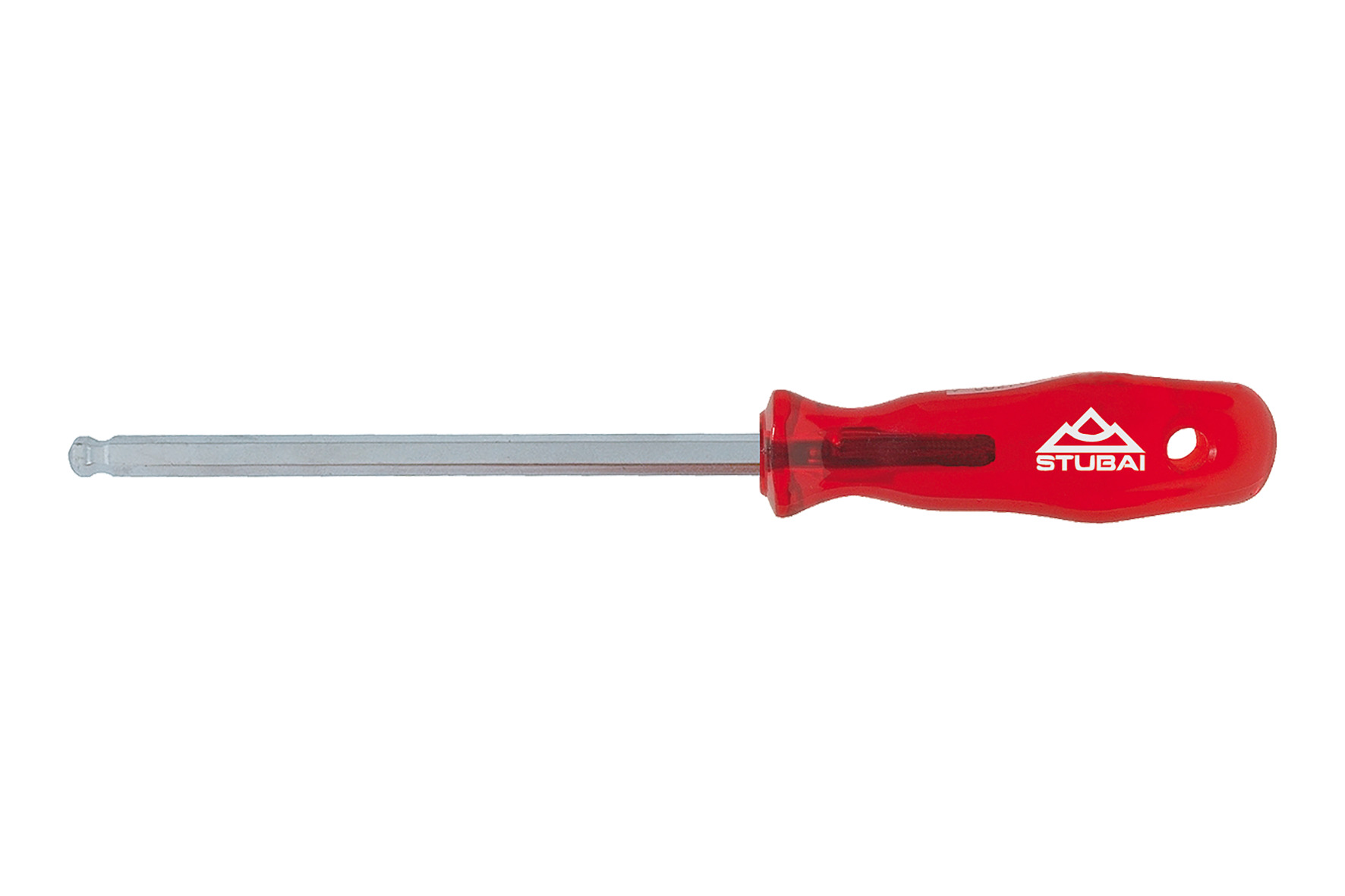 1740 Screwdriver with ball head for hexagonal socket