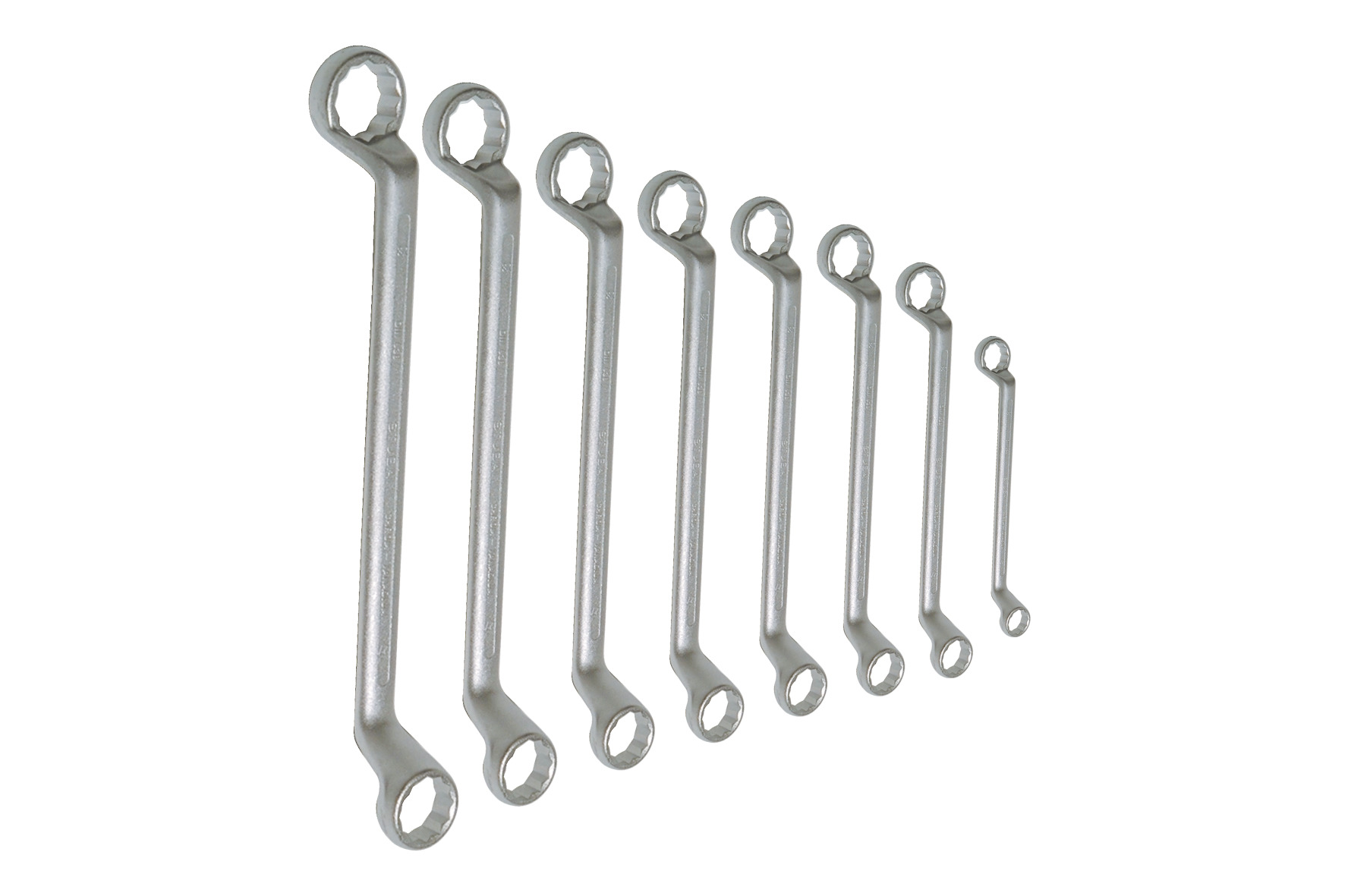 2071 Ring wrench set, 8 pcs.