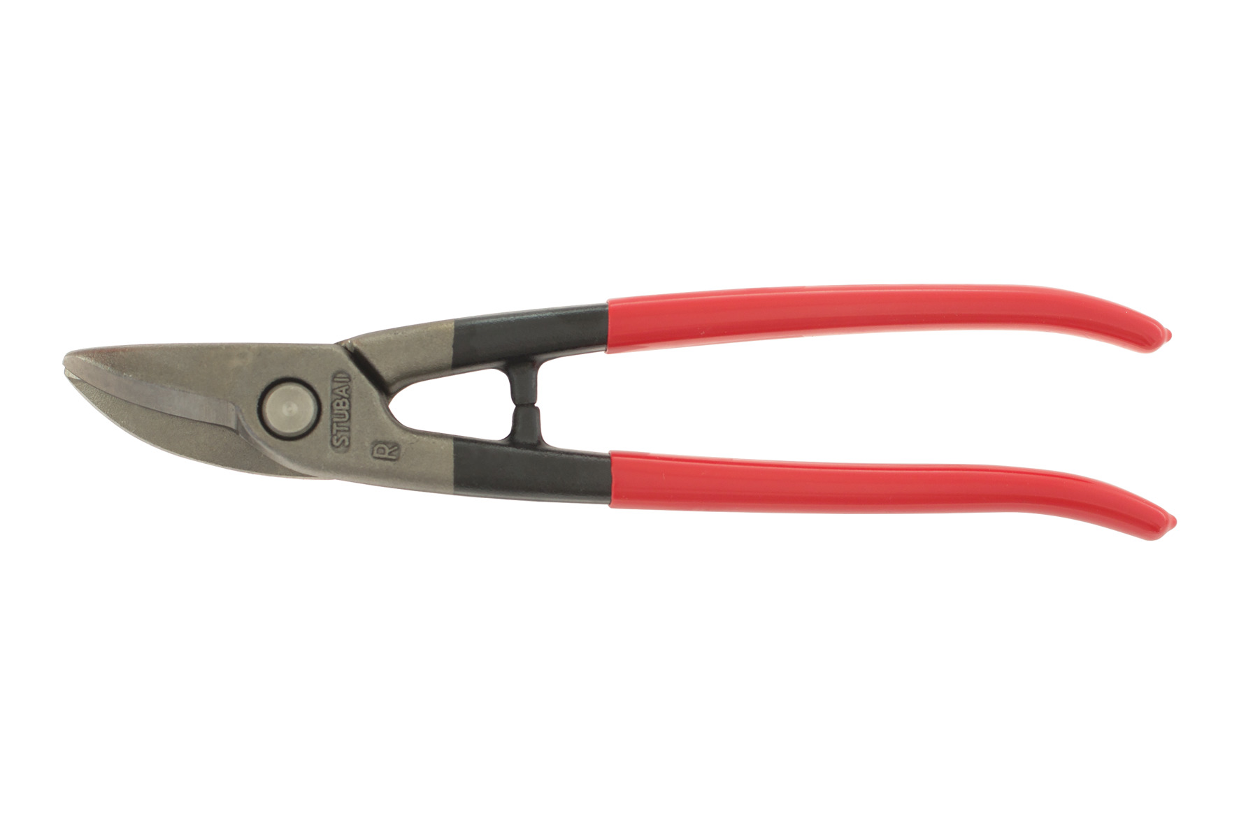 2677 Curved tin snips, PVC-isolated