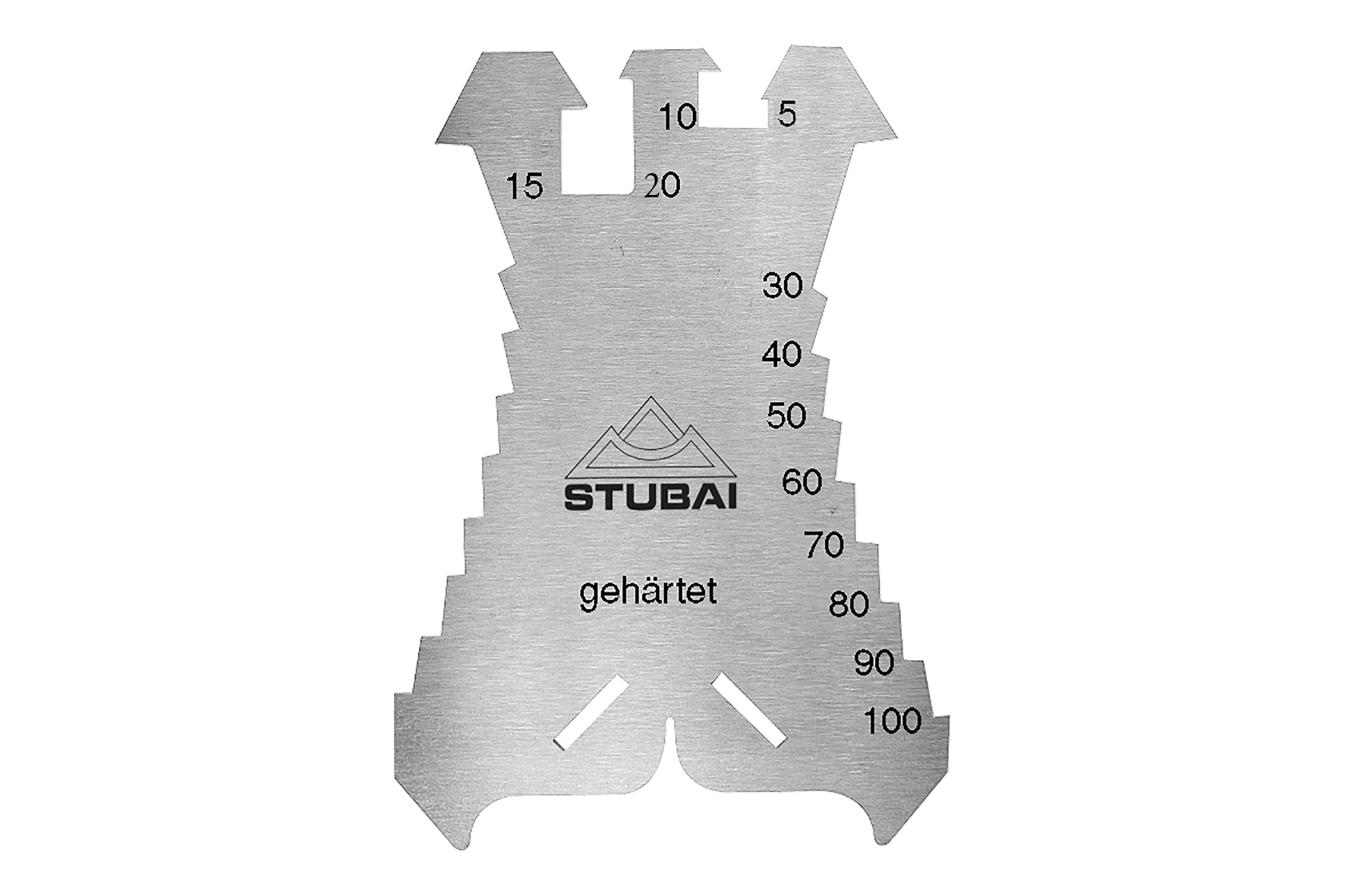 2786 Marking template, hardened, stainless