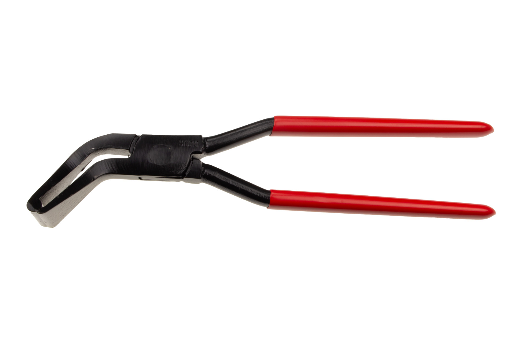 2821 Tinsmith's seaming pliers, 45° bent, with radius 8