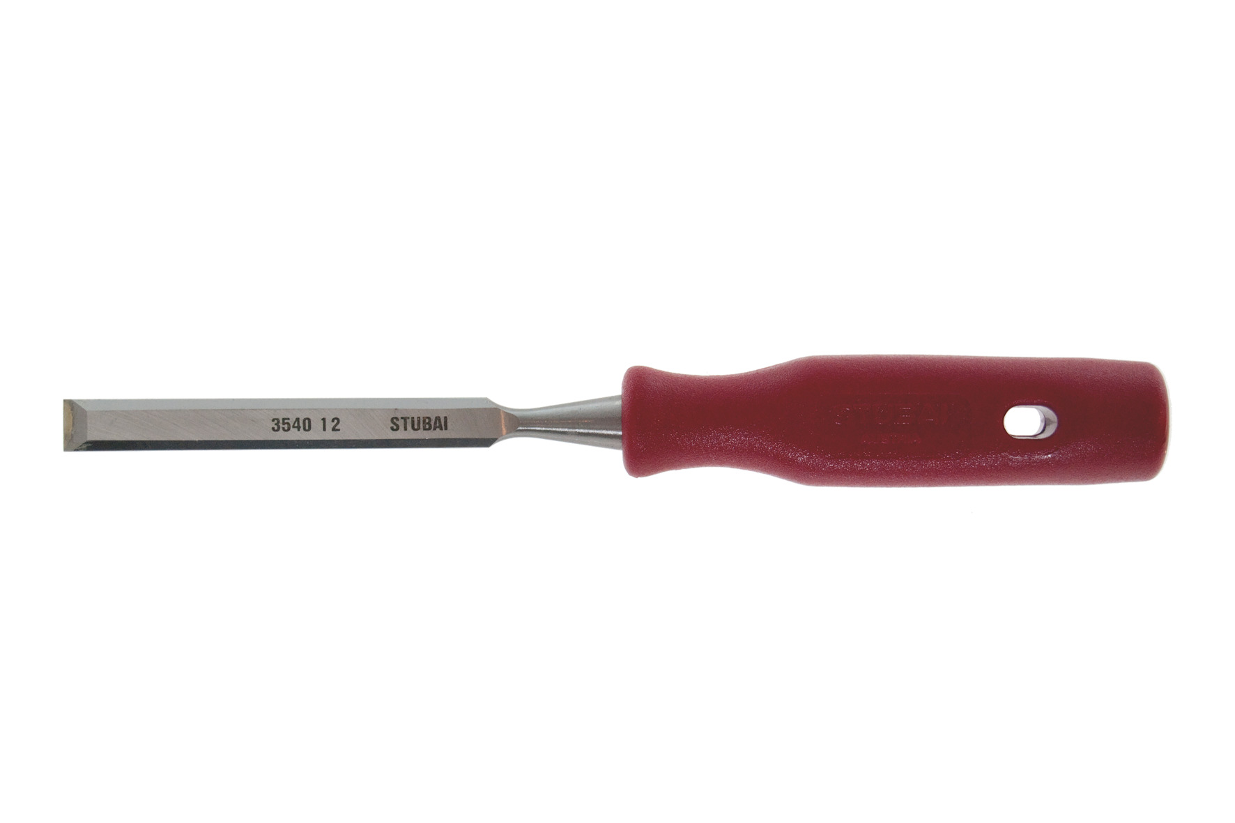 3540 Chisel with red plastic handle