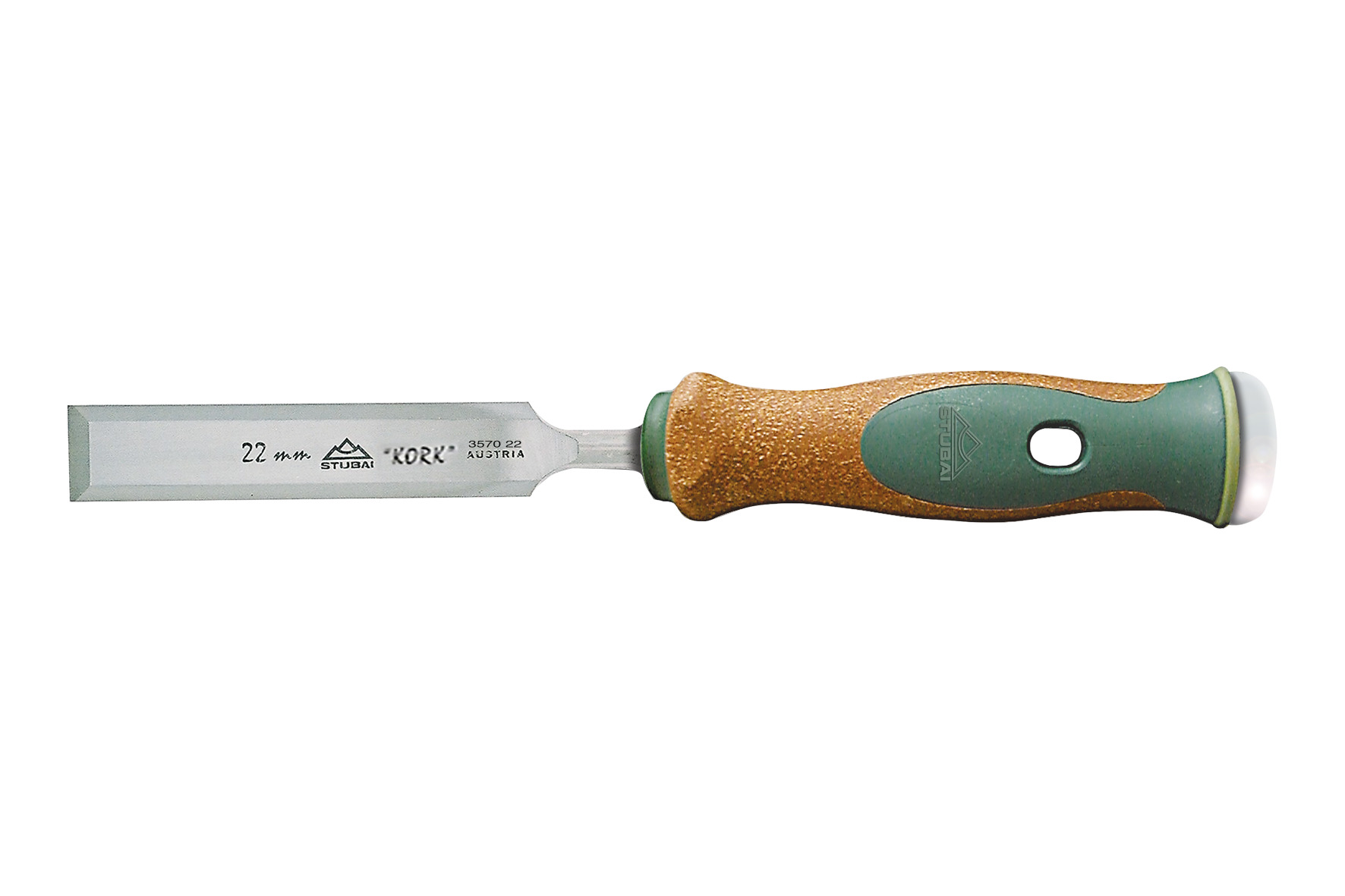 3570 Professional wood chisel swedish type with cork handle