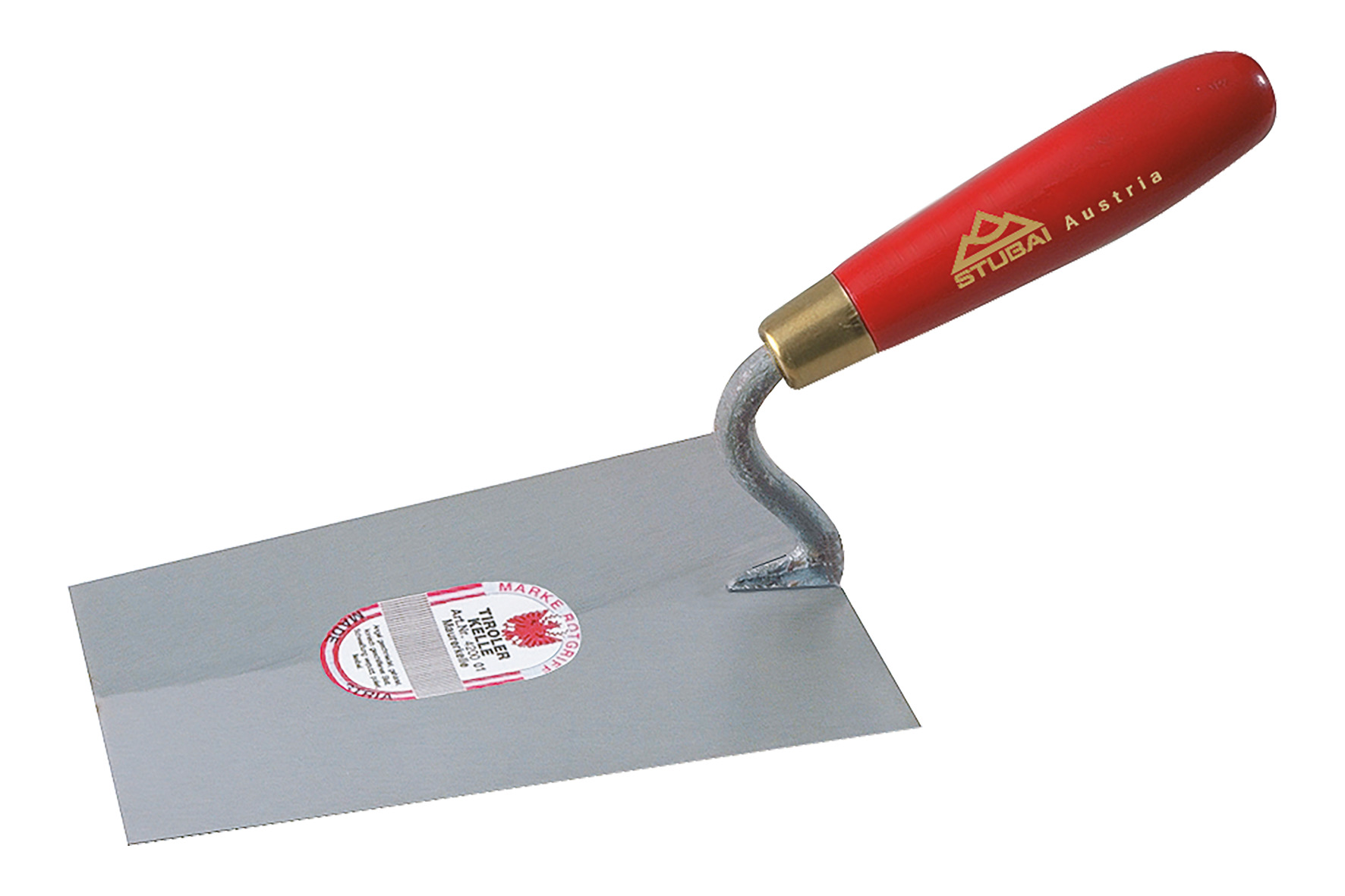 4210 Bricklayer's trowel, S-shaped