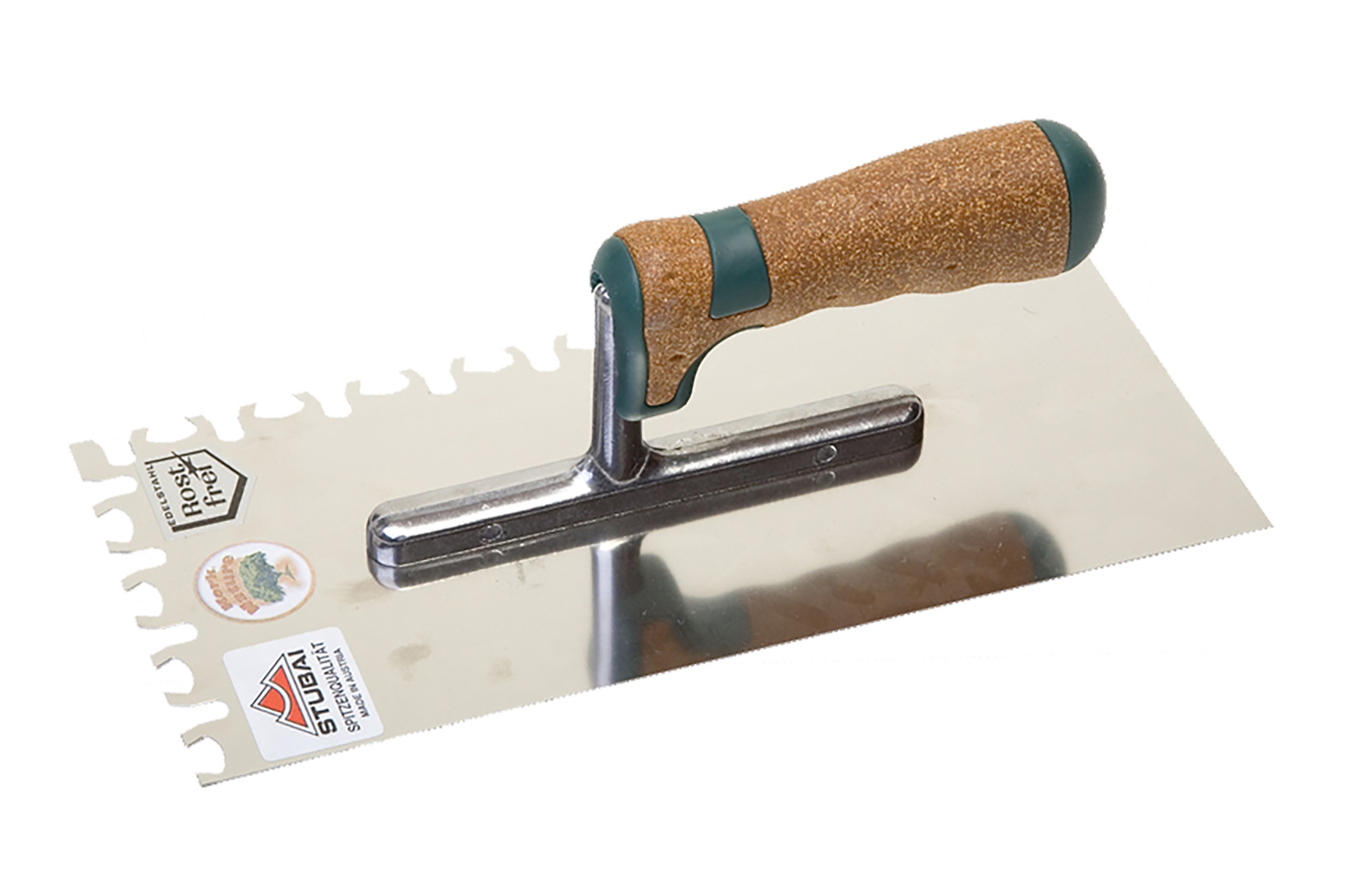 4336 Finishing trowel "Holo Top", serrated, cork