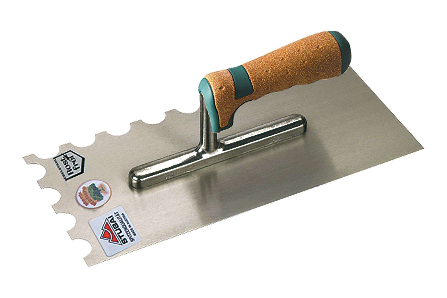 4336 Medium bed trowel, serrated, cork