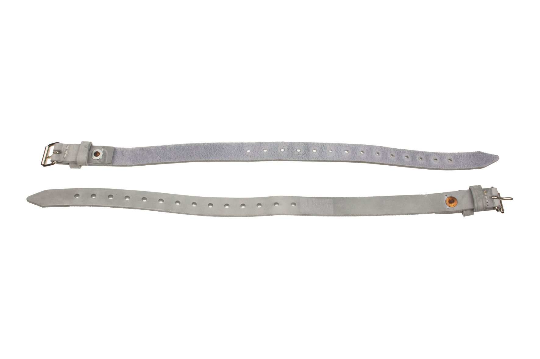 4900 Chrome leather straps for 4900 pole climbing crampons