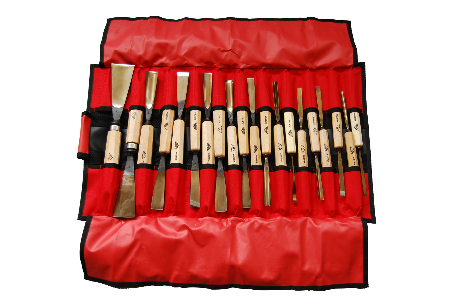 5102 Wood carving set, 20 pcs.