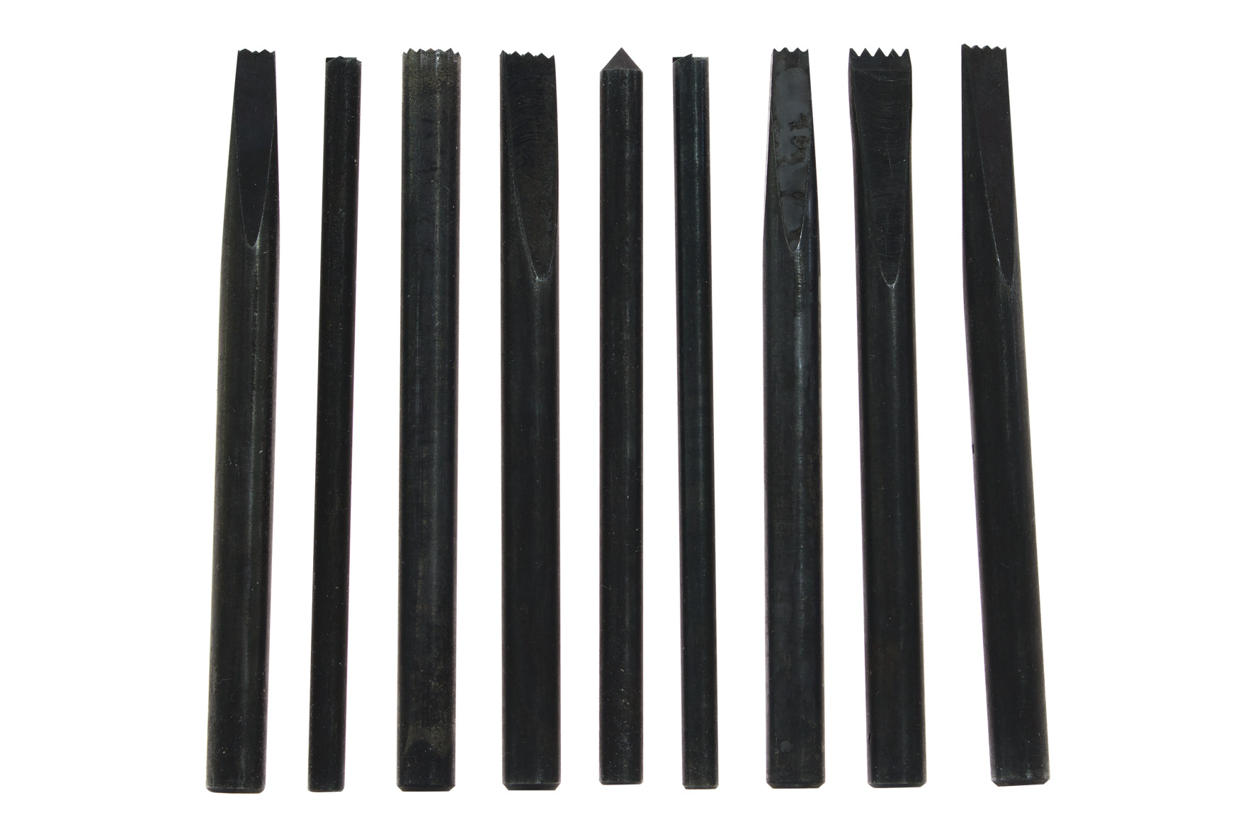 5108 Puncturing chisel set, 9 pcs