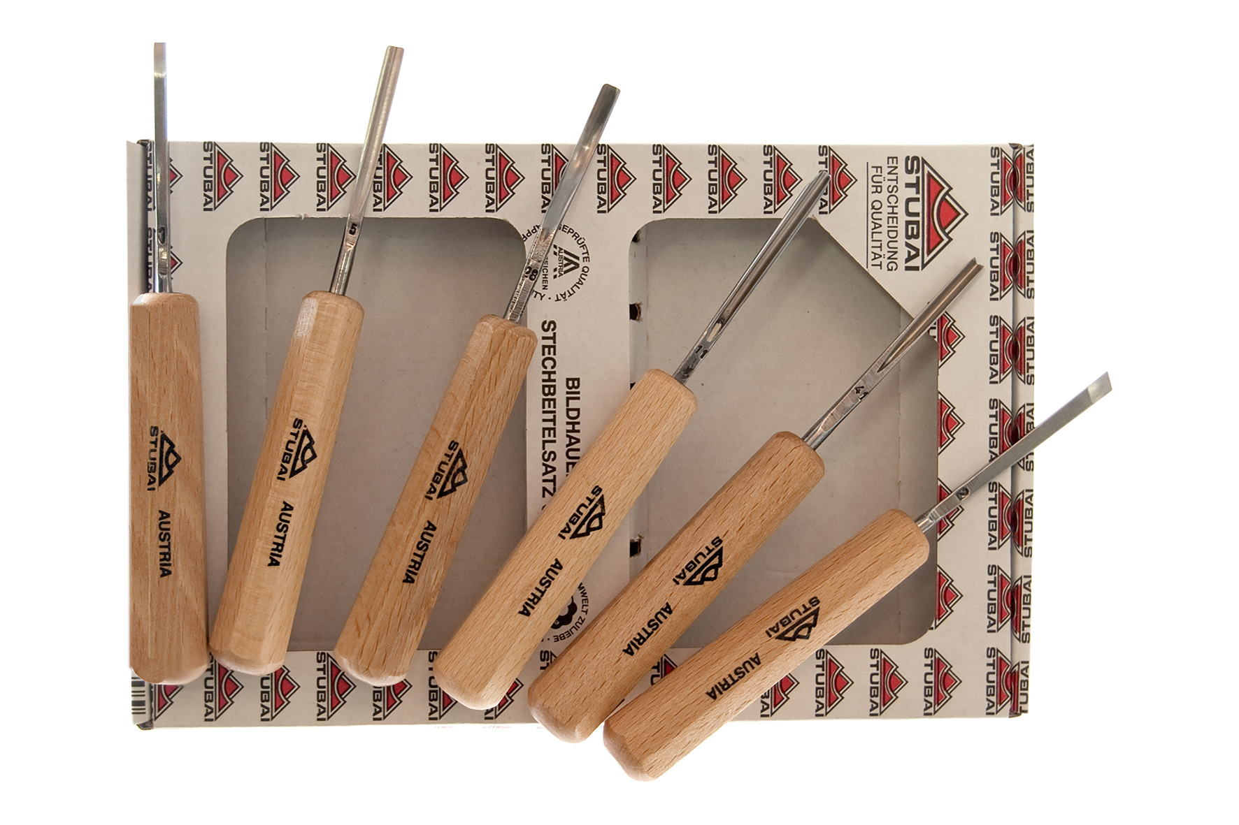 5856 Micro woodcarving tool set, 6 pcs.