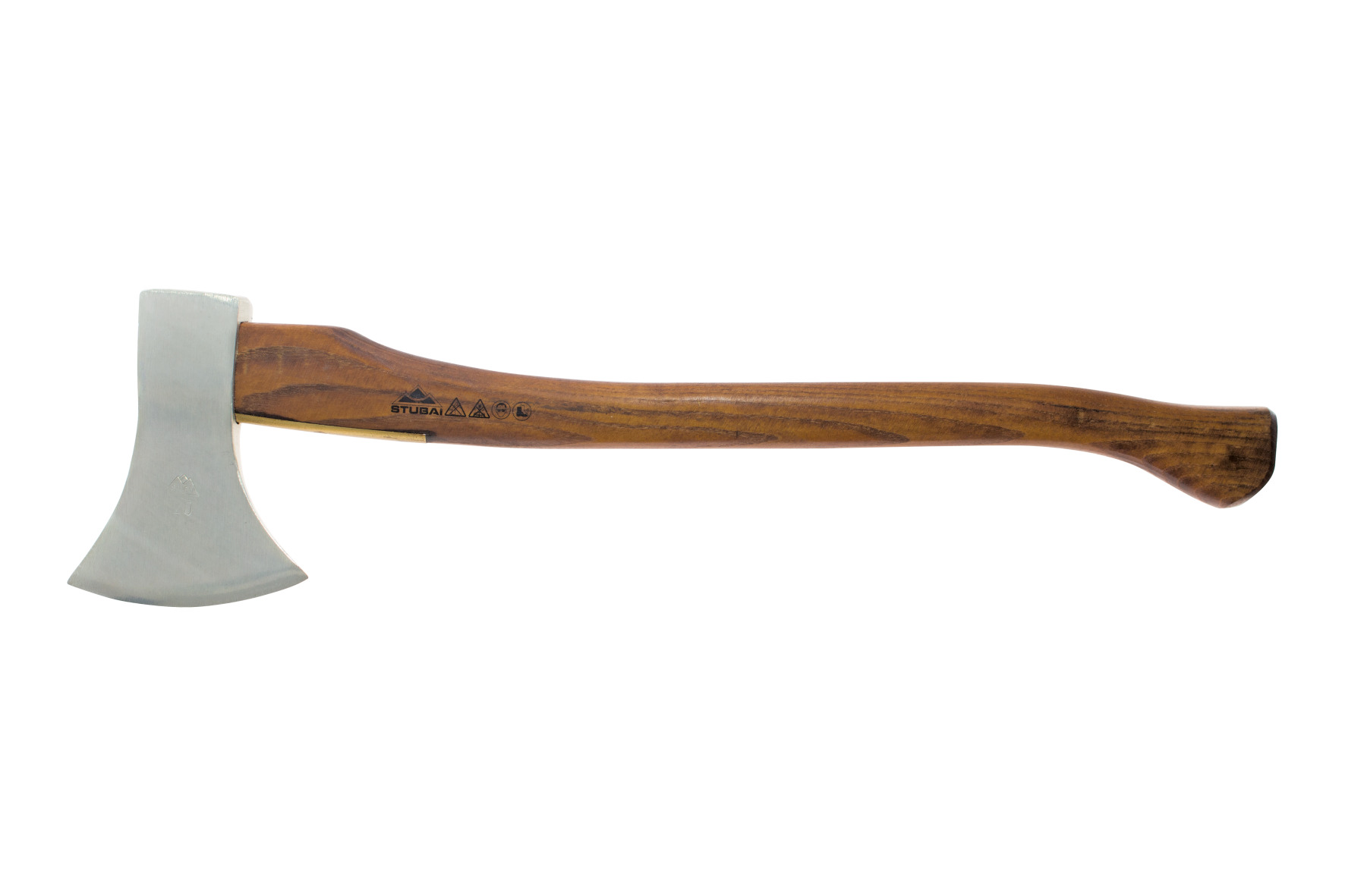 6716 Branch axe with brass handle protection