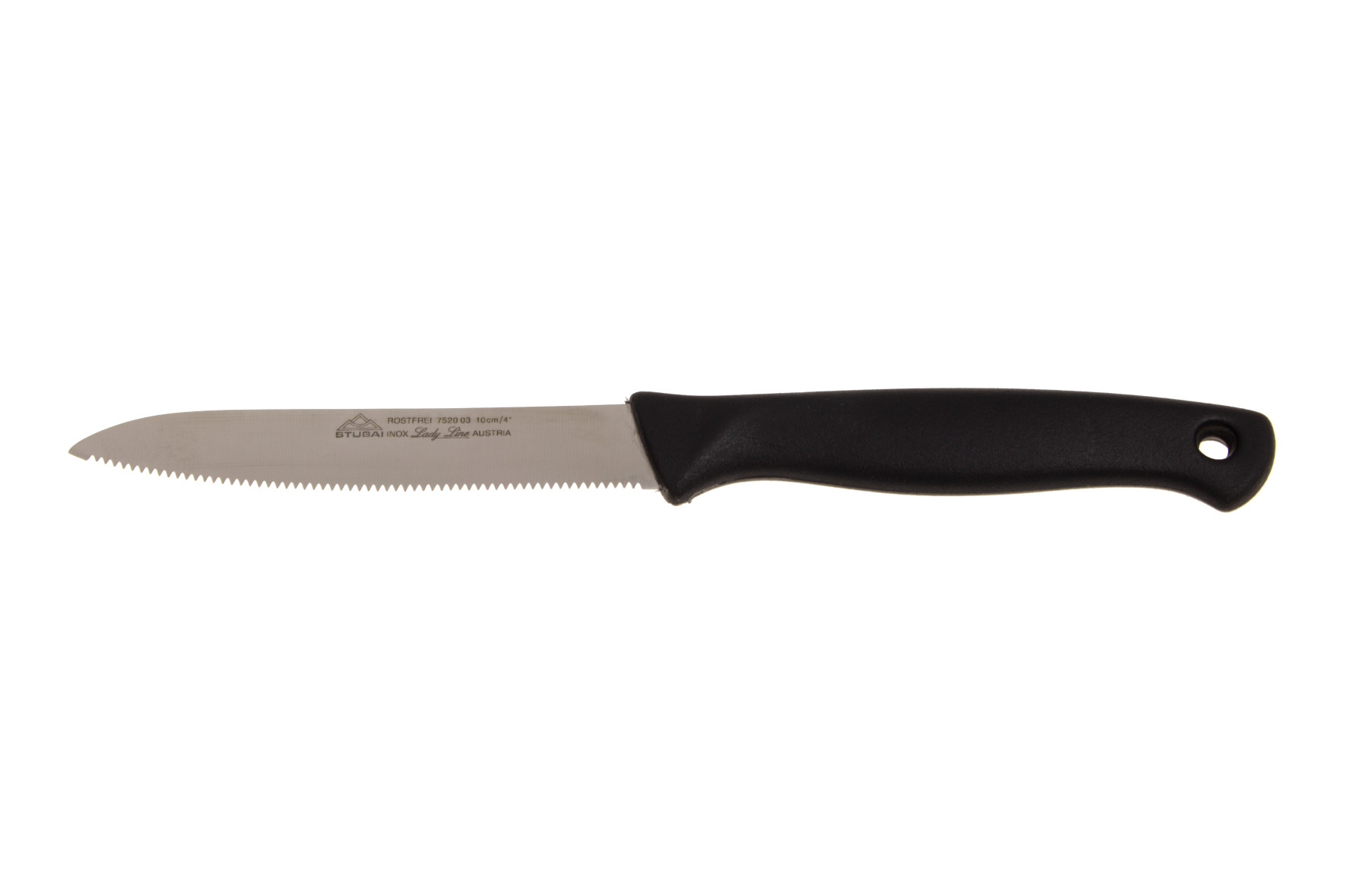 7520 Paring knife, serrated