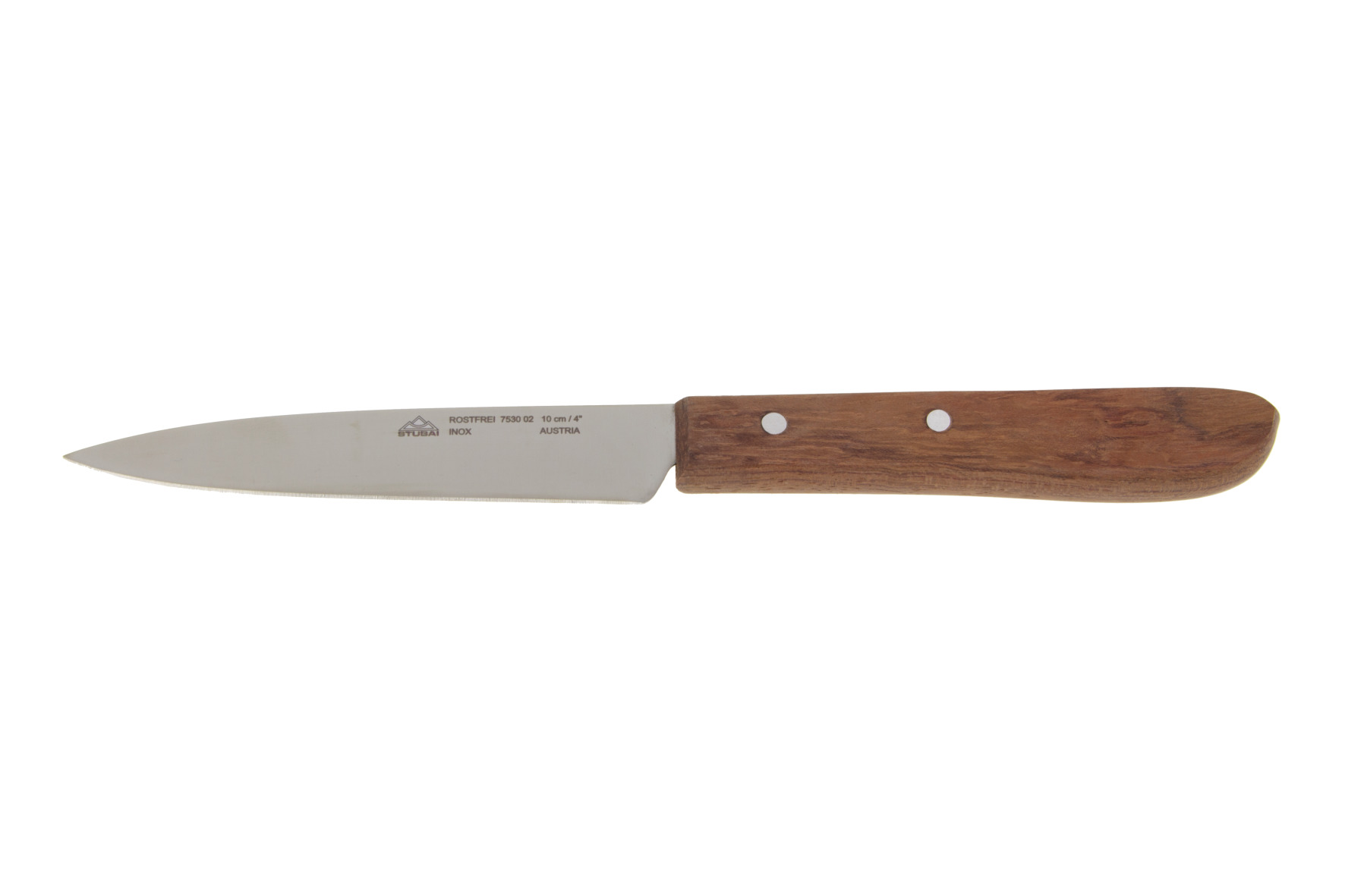 7530 Paring knife with precious wood handle