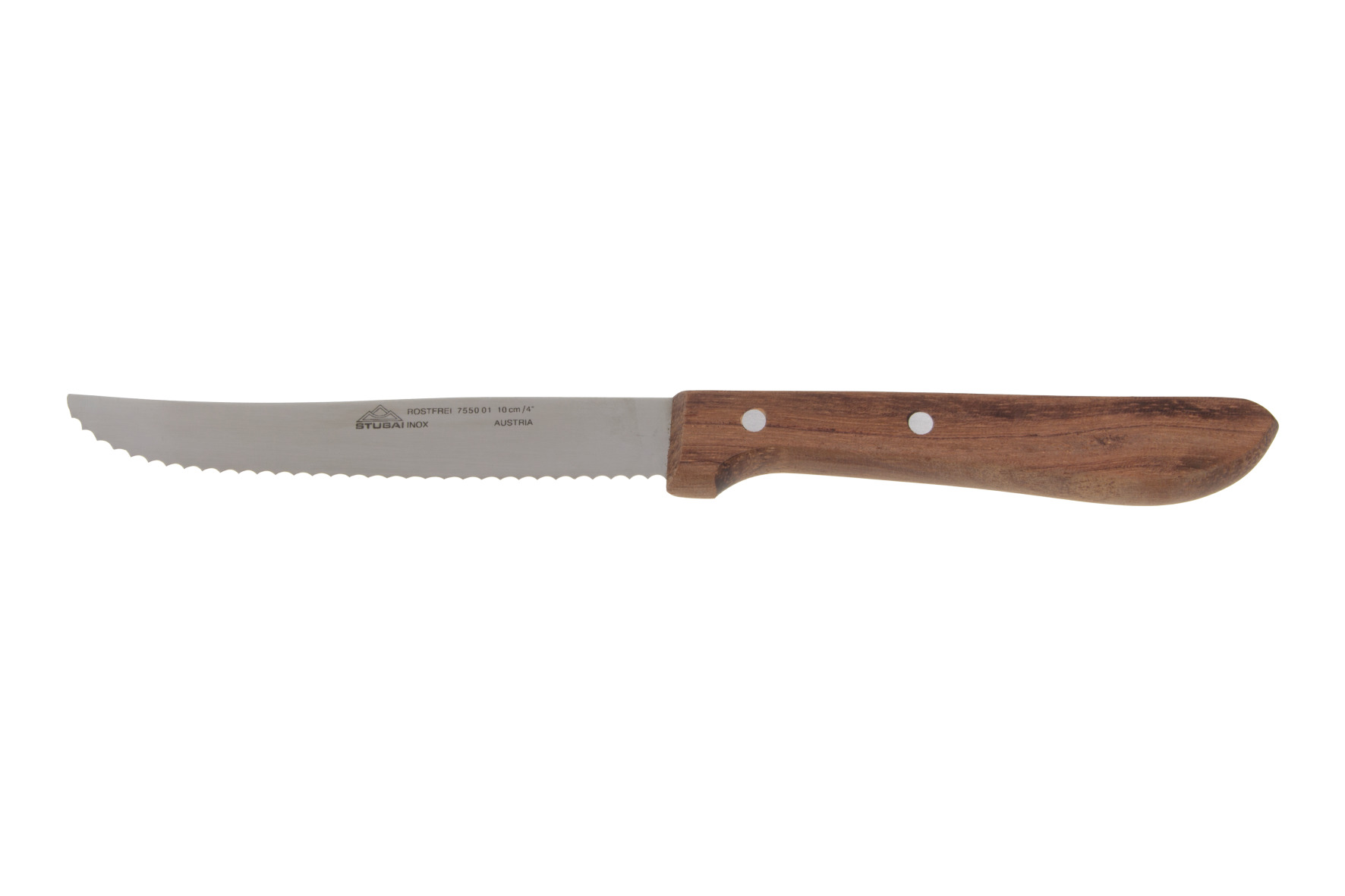 7555 Tomato knife with precious wood handle