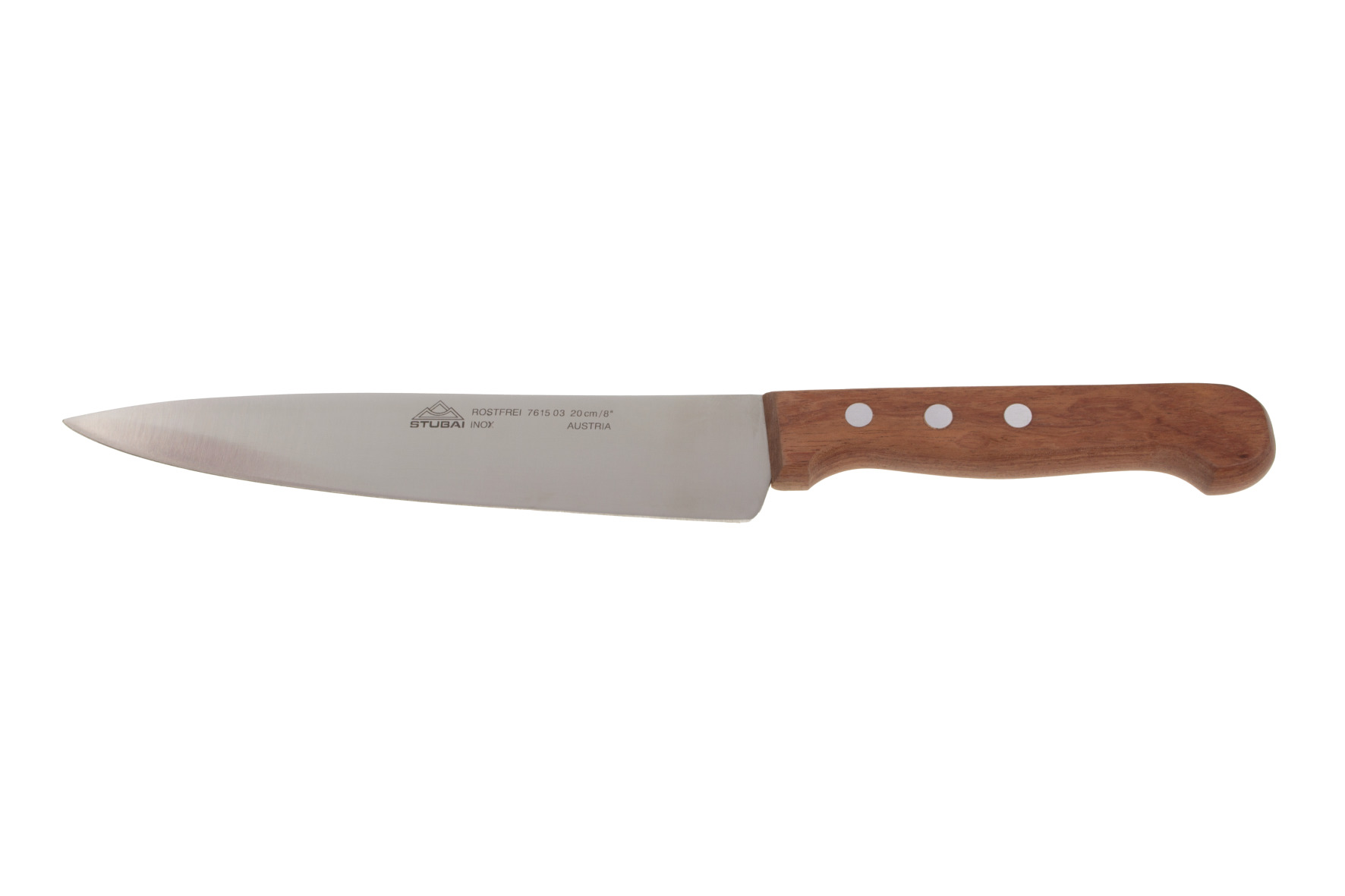 7615 Cook's knife with precious wood handle