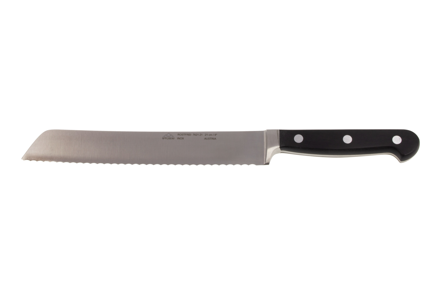 7621 Serrated bread knife, forged