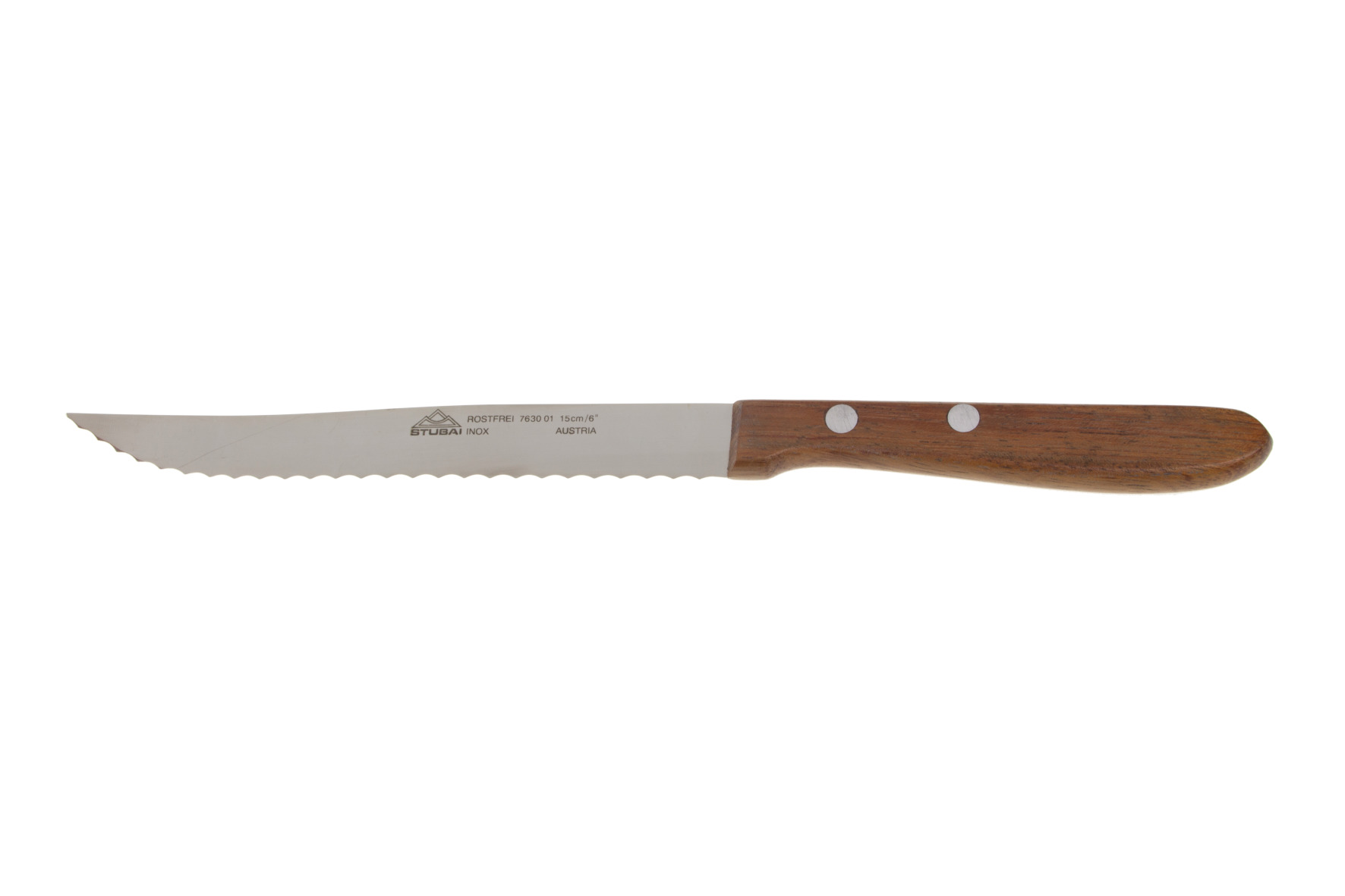 7630 Bread knife with precious wood handle