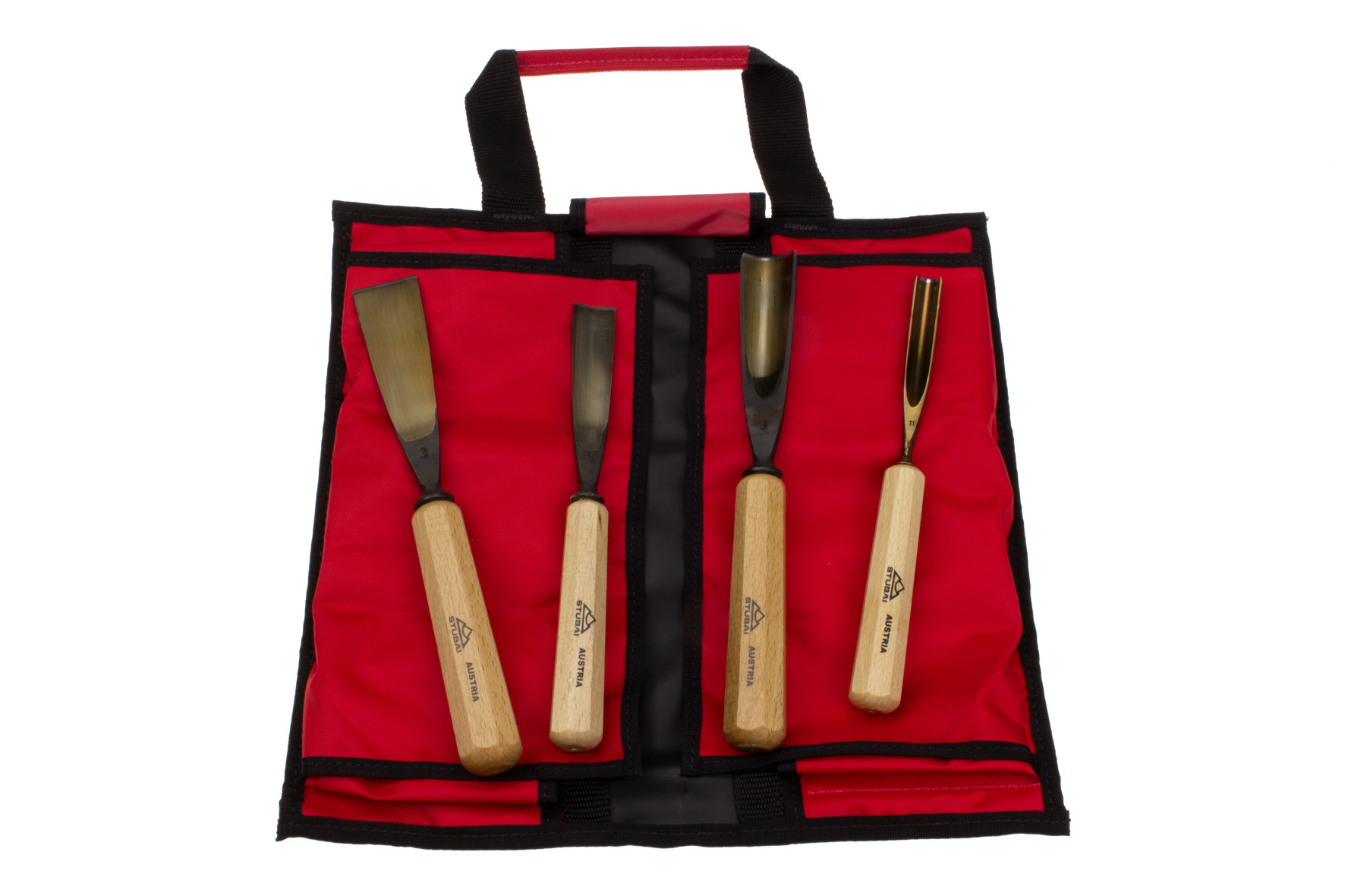 S520 Wood carving set, 4 pcs.