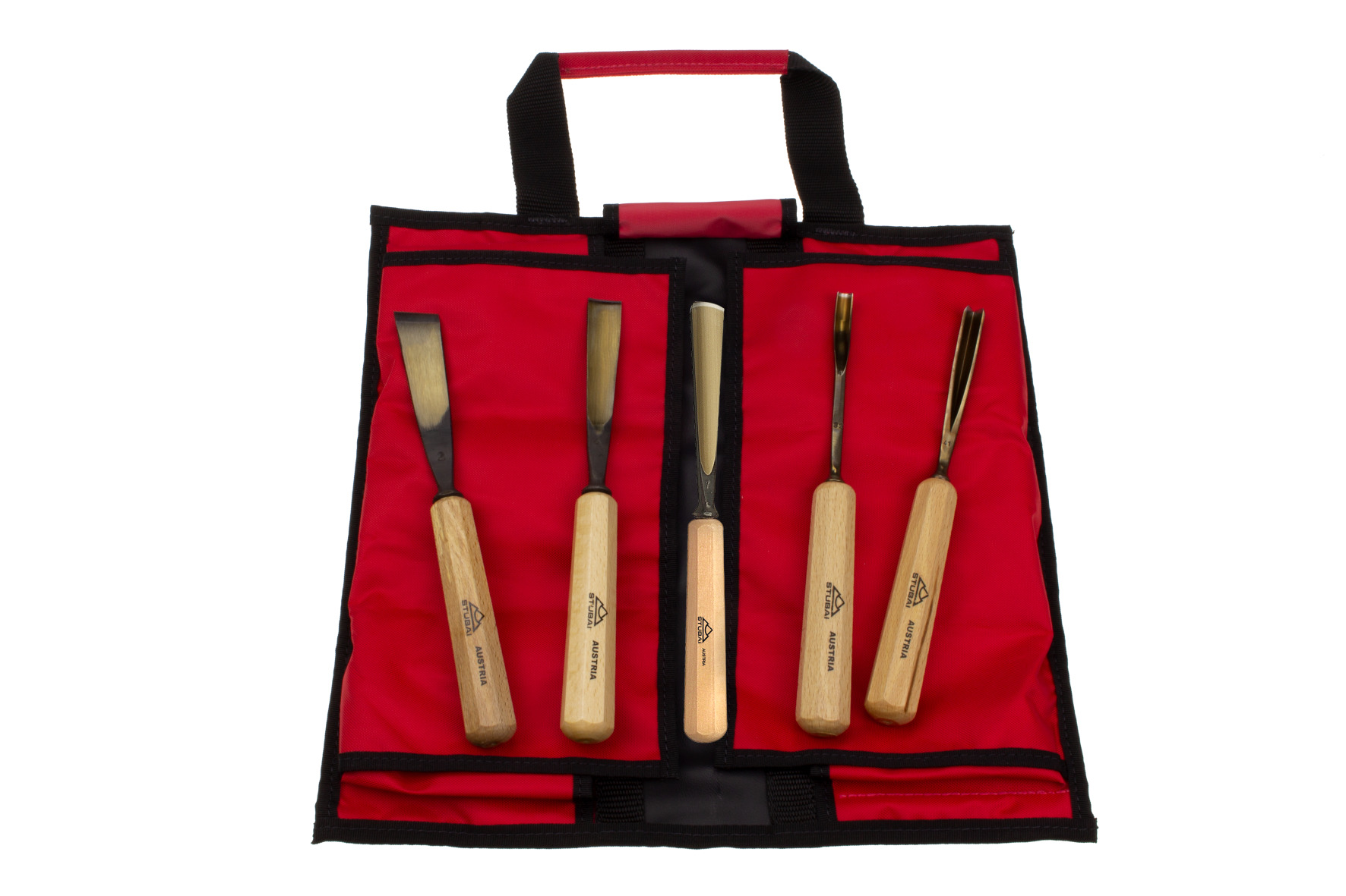 S520 Wood carving set, 5 pcs.