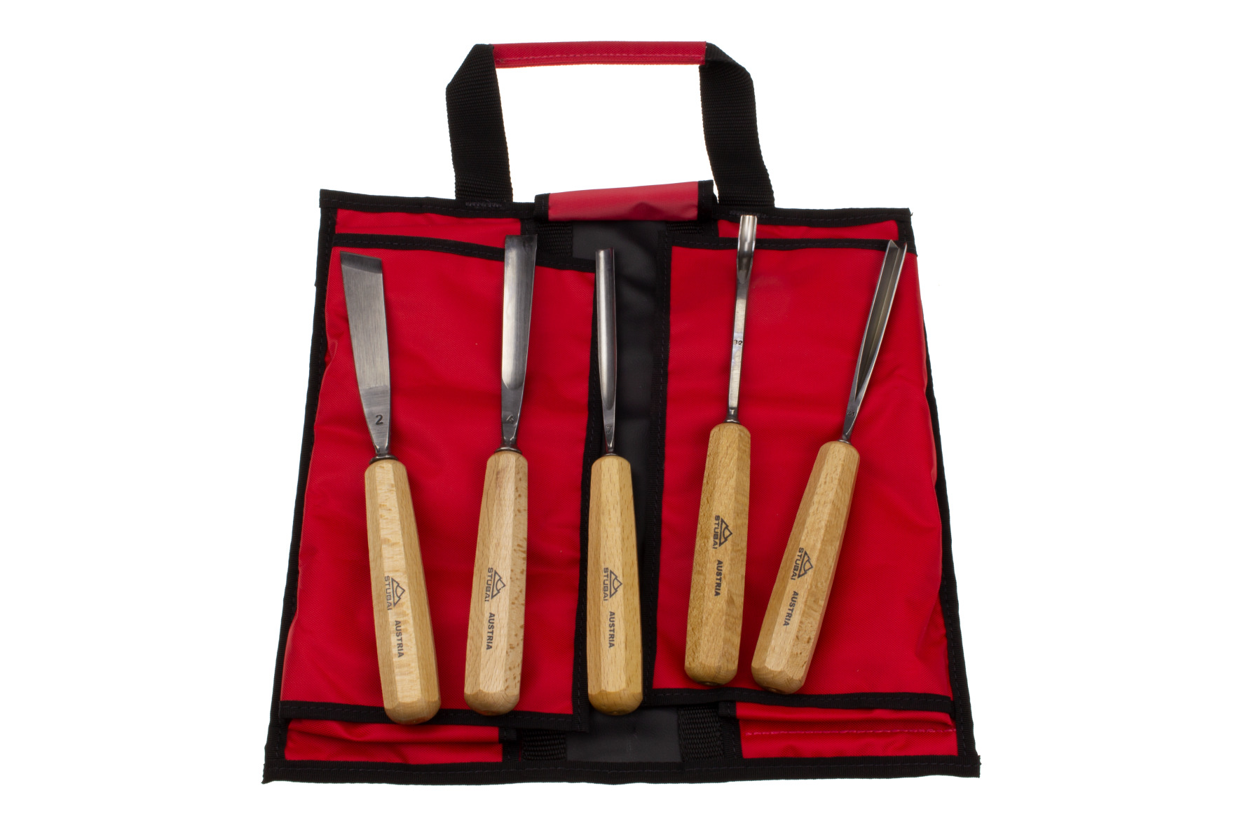 S550 Wood carving set, 5 pcs.